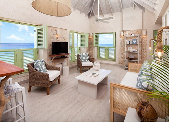 Two-Bedroom Oceanfront - Fort Suite