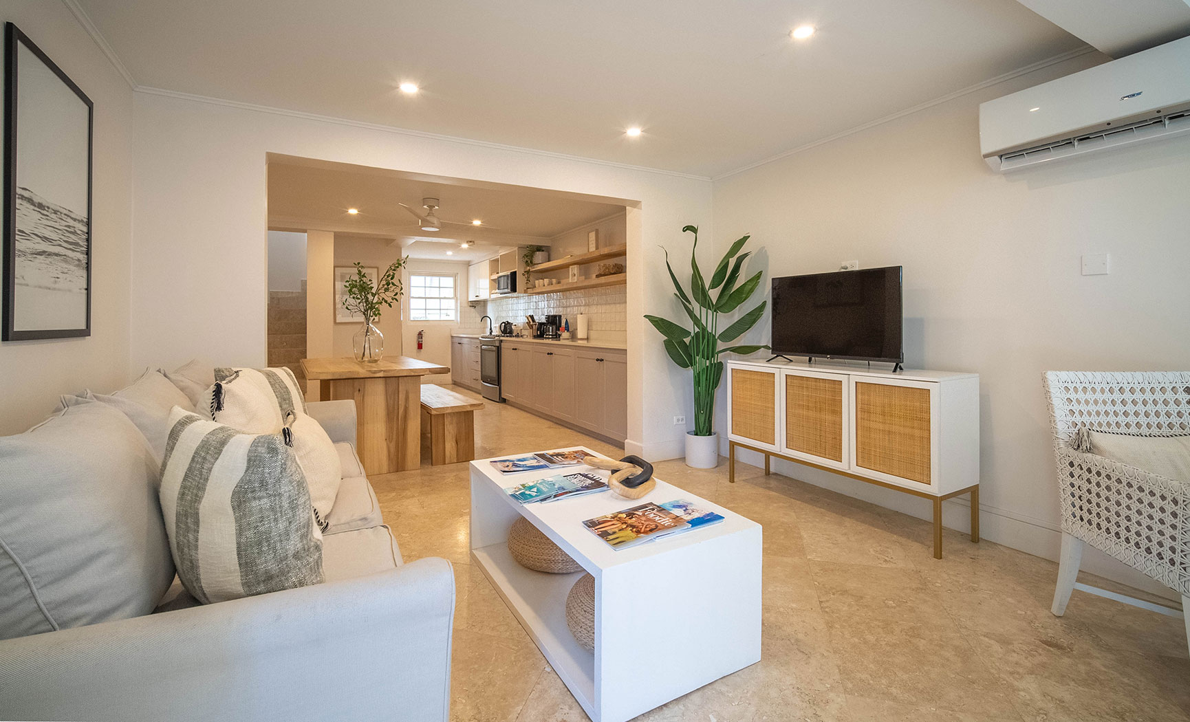 Two Bedroom Split Level Garden Suite